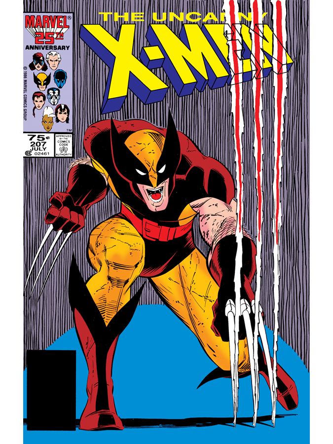 Classic XMen on Twitter "Uncanny XMen 207 cover dated July 1986."