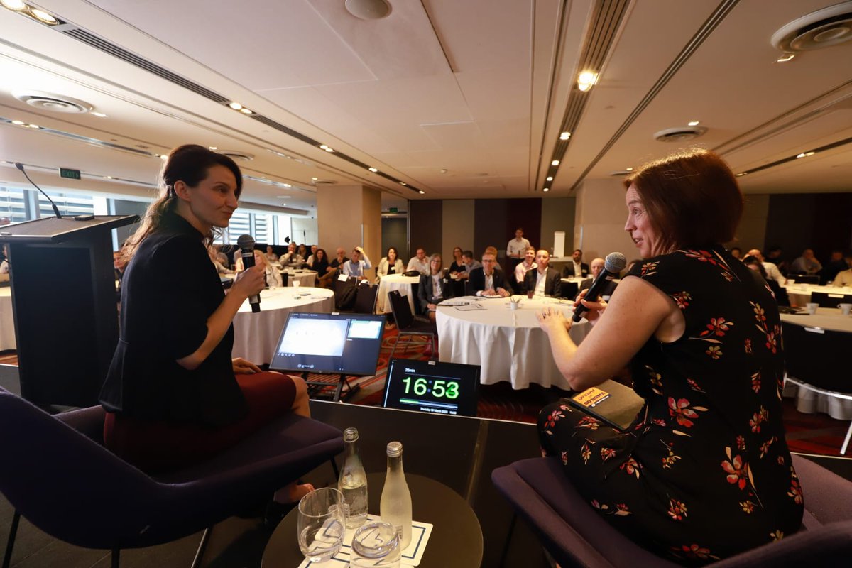 PTAANZ_'s tweet photo. Such an inspiring keynote at the #PTAANZ #ZeroEmissionsPT Symposium by Dr @JosipaPetrunic, President &amp; CEO of @CUTRIC_CRITUC. Her key message was that with so many options to decarbonise public transport, we need to find the best solution for each community. https://t.co/AGkhRtxrzT