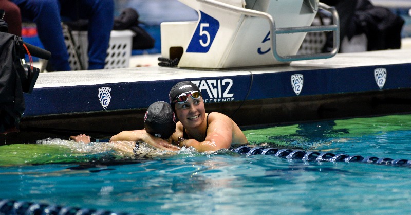 stanfordwswim's tweet photo. Two weeks 'til Knoxville! 💪

Congrats to all 1⃣5⃣ Cardinal Swimmers who earned individual bids to NCAAs!

#GoStanford
