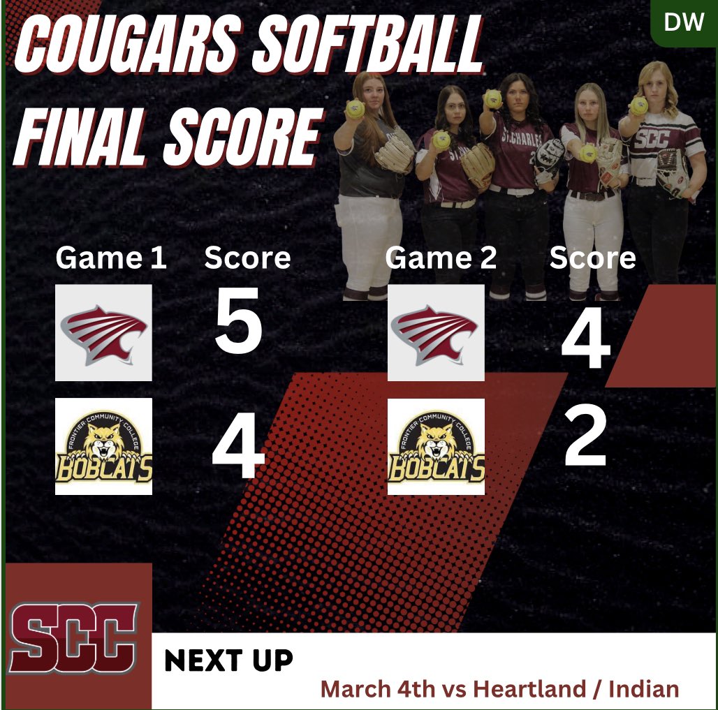 St. Charles CC Softball tweet media