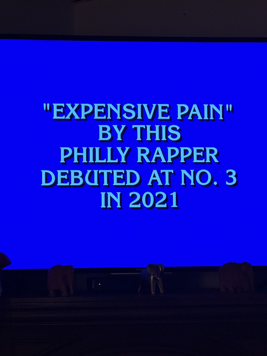 AndCo62's tweet image. Feels good to answer @Jeopardy question 👏🏿👏🏿 @MeekMill 

@JeopardySports 
#letsLearnTogether