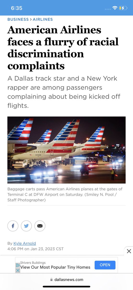 Queen_cboss's tweet photo. @AmericanAir It’s always in Dallas I see https://t.co/oaXHfabguR