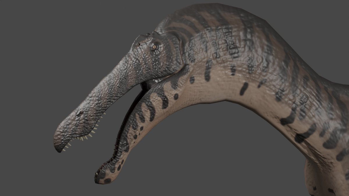 Roblox Game Ready Suchomimus Dino-Model #Dev #RobloxDev #robloxmodel #dinosaurmodel #dinosaurs 🦖