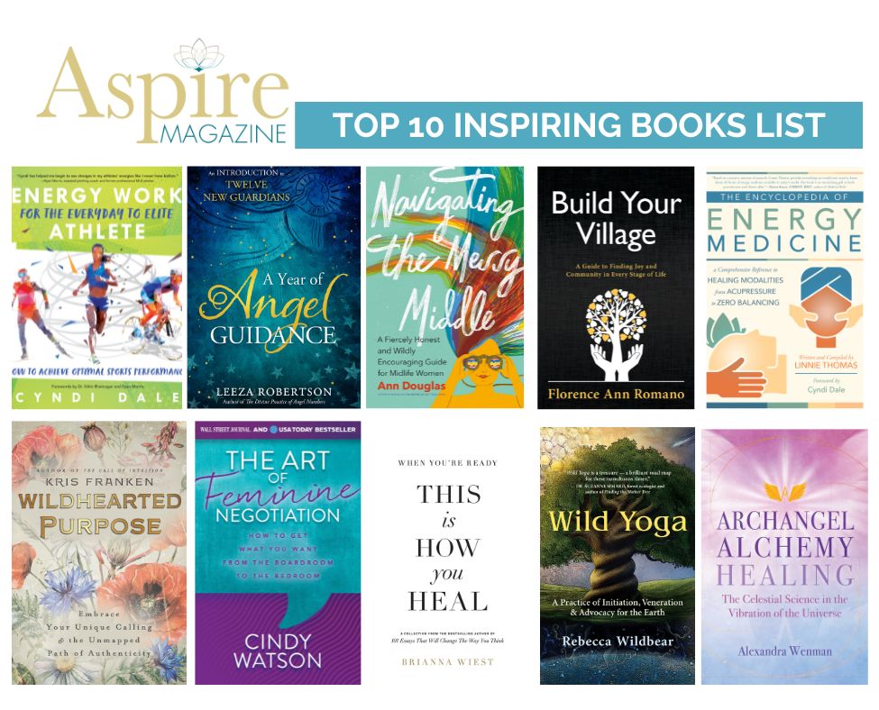 YAY! My Wild Yoga book is featured in Aspire Magazine’s March Top 10 Inspiring Books list which highlights visionary female authors with an empowering message to share. 

#books #booklovers #inspiringbooks