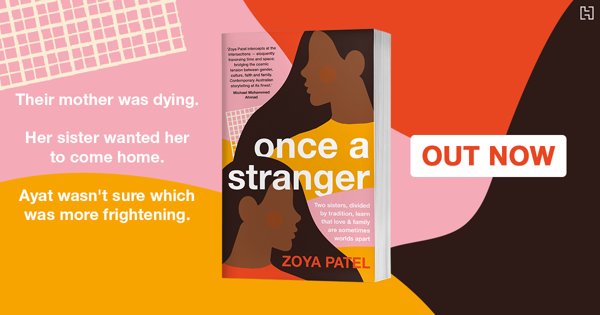 HachetteAus's tweet photo. #OnceaStranger weaves through the past and present to show the bonds and disconnects between sisters, and between a mother and daughter, as the three women grapple with the idea of where they feel most at home. @zoyajpatel
Out now: https://t.co/zHTH1Jjwpt https://t.co/RcFdA5UkaE