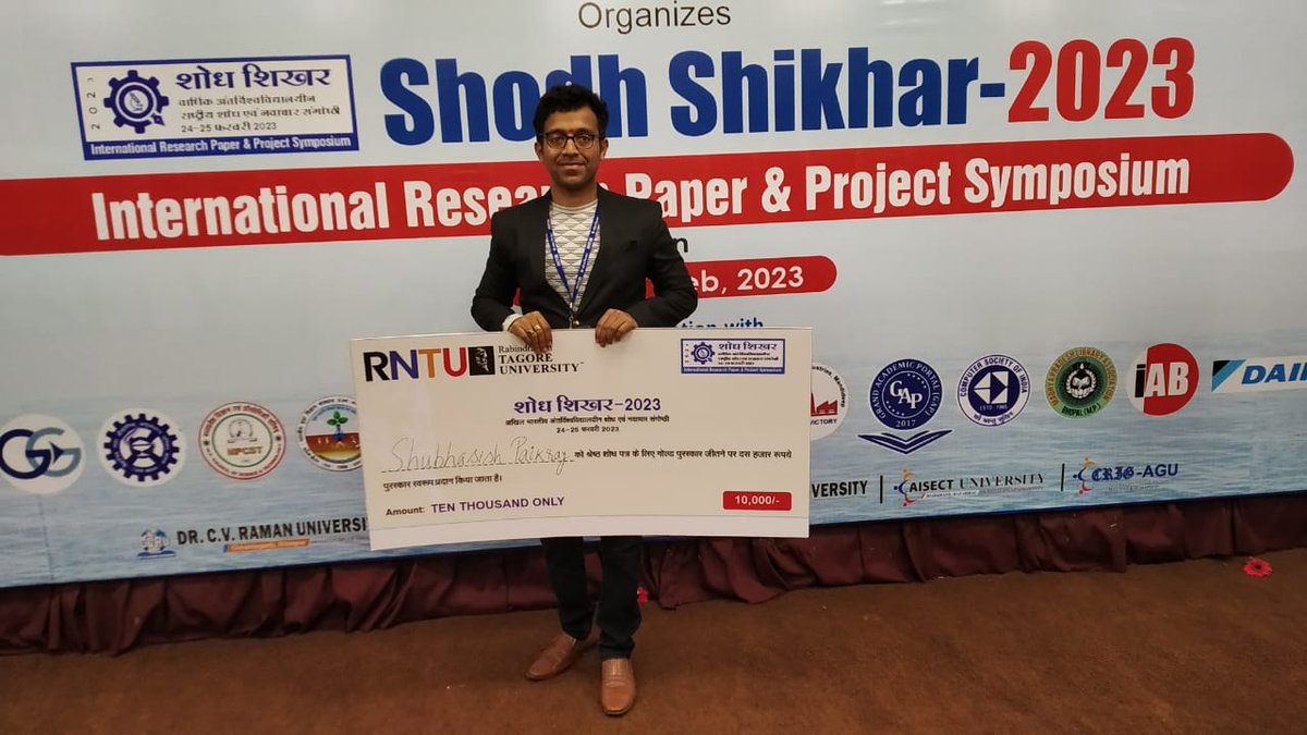 mgmudpo's tweet photo. The whole team of @mgmudpo  congratulates
 Dr. Subhasish Paikray for his achievement.
&amp;
Keep  the field taking high and high! 

#prosthetics #orthotics #rehabilitation #Congratulation #research #Mumbai #MumbaiCity #CollegeStudent https://t.co/jpdnyB3fLs
