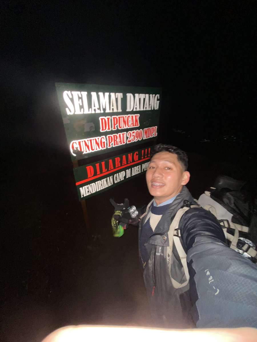 Apakabar aing yg solo hiking di gunung prau kemaren😭😭