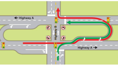 MiBusDriver1's tweet photo. How do people feel about 'Michigan left' or p-turns?

Do you have them in your area?

https://t.co/exUbvOxA21 https://t.co/Ue7gersEOy