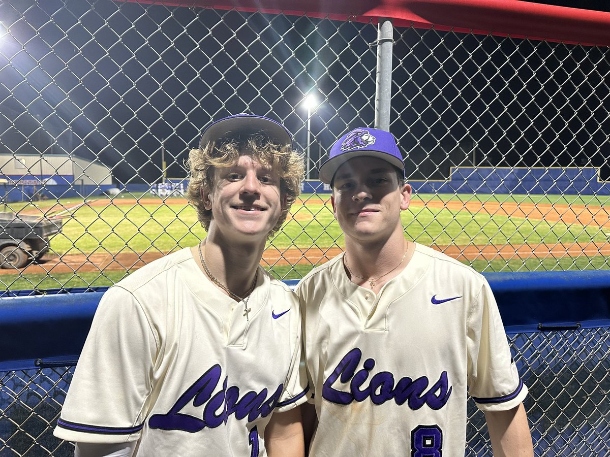 Trinity Christian School Baseball (@tcslions_bsbl) on Twitter photo 🦁 back in the victory column with a 4-0 win over Heritage.
Combined no hitter by <a href="/NathanHuff22/">Nathan Huff</a> & <a href="/hbrodnax3/">Henry Brodnax</a>
Timely rbi hits by <a href="/loganmoss_4/">Logan Moss</a>
<a href="/TCSAthletics1/">Trinity Christian School Athletics</a> 🦁 back in the victory column with a 4-0 win over Heritage.
Combined no hitter by <a href="/NathanHuff22/">Nathan Huff</a> & <a href="/hbrodnax3/">Henry Brodnax</a>
Timely rbi hits by <a href="/loganmoss_4/">Logan Moss</a>
<a href="/TCSAthletics1/">Trinity Christian School Athletics</a>