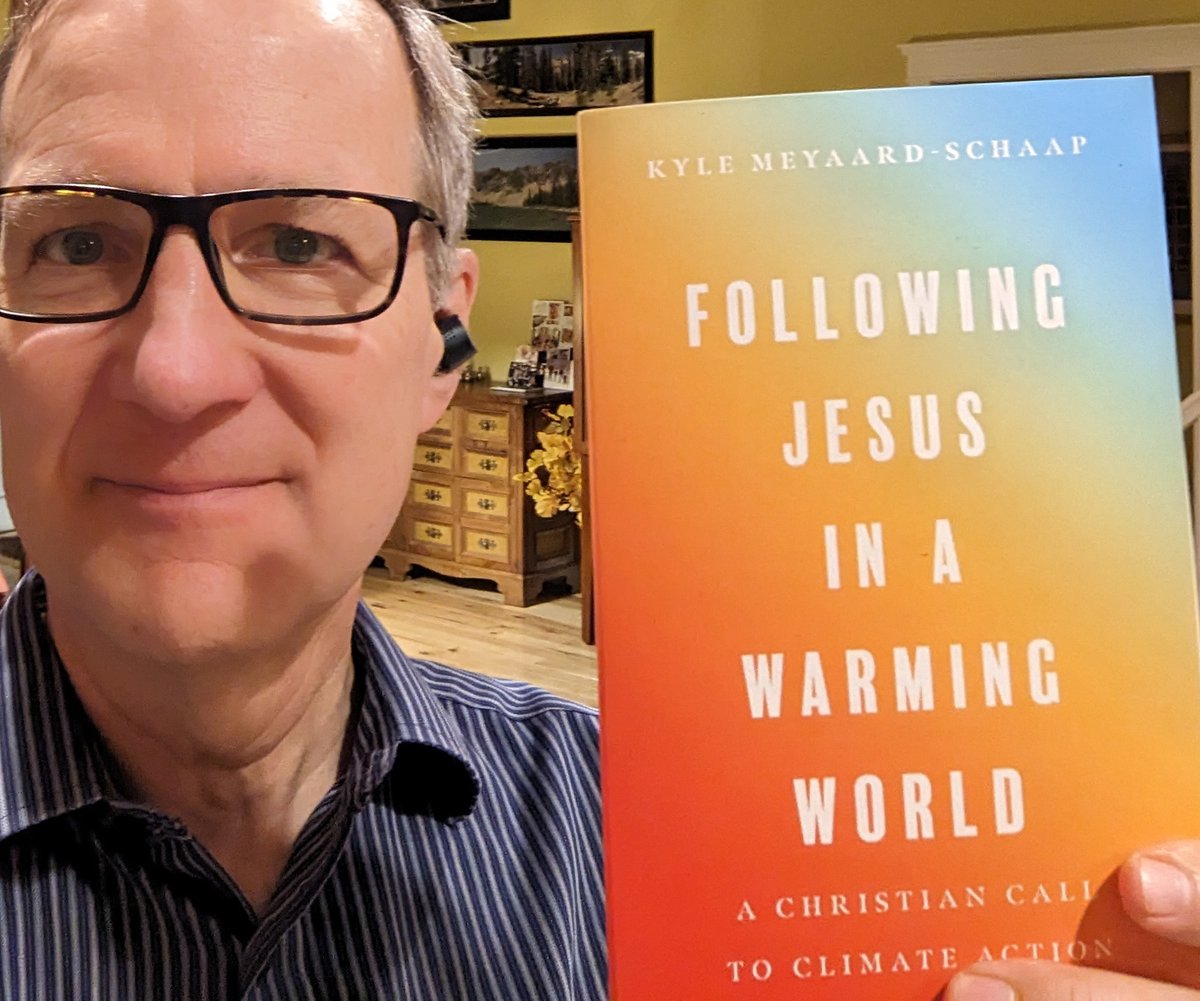 Arrived today: My pre-order copy of the new book by @kmeyaardschaap of @creationcare. Still enjoy a print copy with a pen. It's on my reading list. not text up next, but soon.
I look forward to thoughtful read. 
You can find a copy where you buy your books.