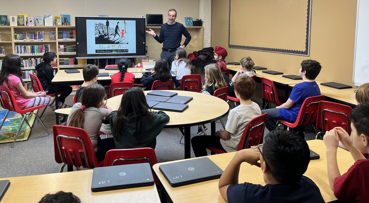 We concluded our I Love to Read month with our Human Library. Students went to the gym to ‘check out’ a human to read to their class. Thanks to our superintendents, trustees and community members for helping out!  @7OaksSchoolDiv @Henderson204 <a href="/EvanKrosney/">Evan Krosney</a>