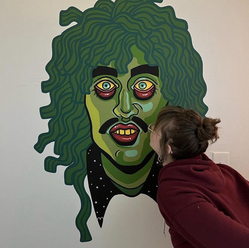 Listen, the landlord never said anything about murals 🤷🏼‍♀️
#oldgregg #themightyboosh