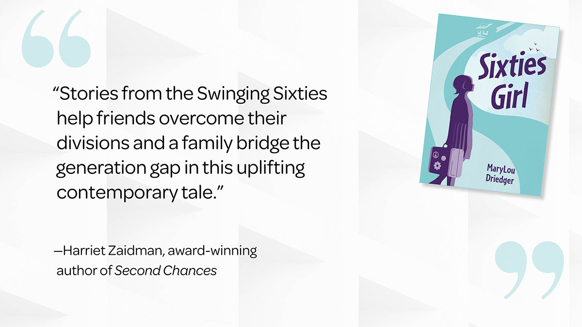 🌼 @HarrietZaidman complements @DriedgerMLD’s Sixties Girl, calling it an 'uplifting contemporary tale' about how stories can bring people together. Look for it in April 11, 2023. #KidLit heritagehouse.ca/book/sixties-g…