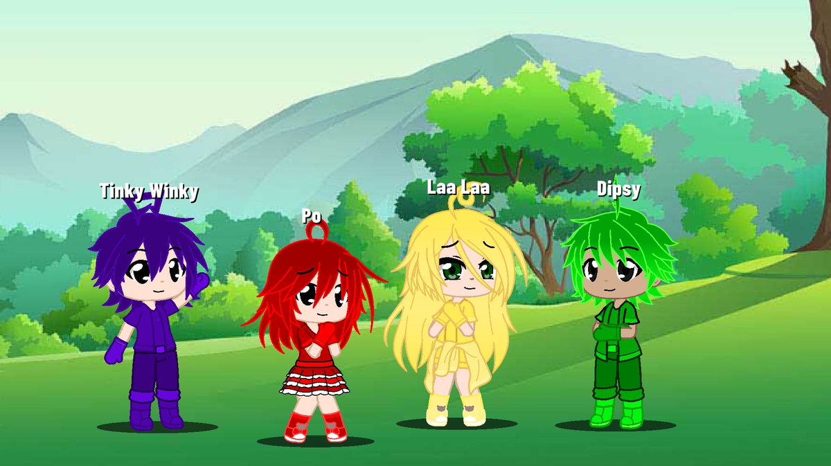 TeamPedroTV's tweet photo. I Made Teletubbies Of Gacha https://t.co/Svjse0IJ5z