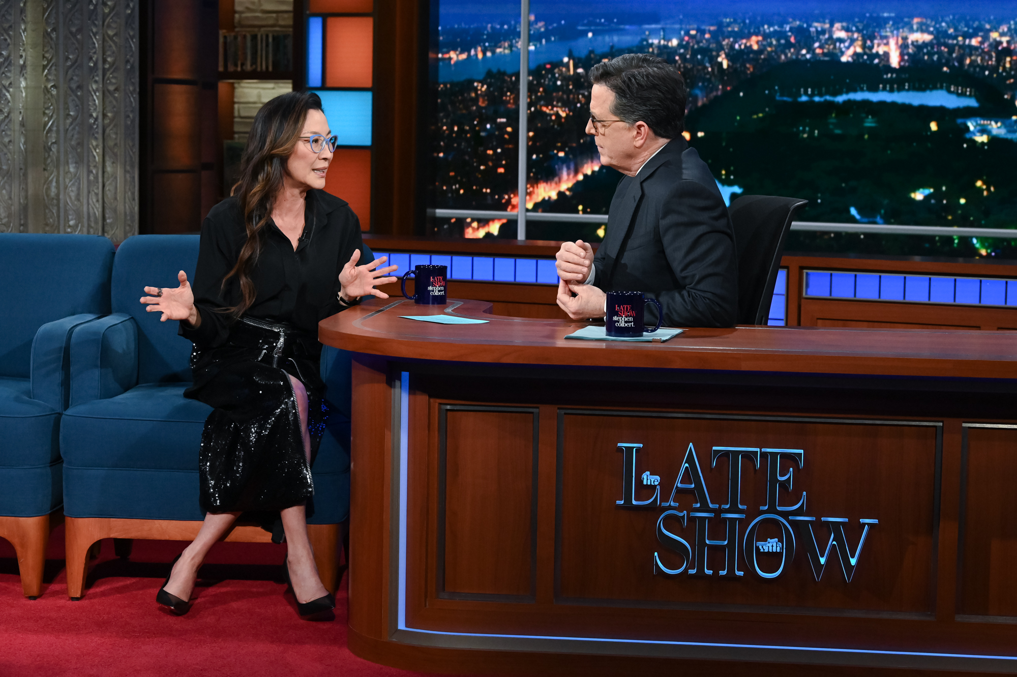 The Late Show on Twitter: "Coming up on #Colbert, Michelle Yeoh tells