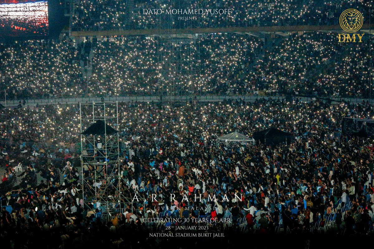 dmycreationoffl's tweet photo. Admin : No words to describe this ๐ค๐ฅบ
ARR 2023 ๐ค | SECRET OF SUCCESS ๐ฅ| LIVE IN MALAYSIA ๐ฒ๐พ
@arrahman
#ARRforDMY #ARRLiveInMalaysia #DMY #DMYConcert https://t.co/50s0gs80dt