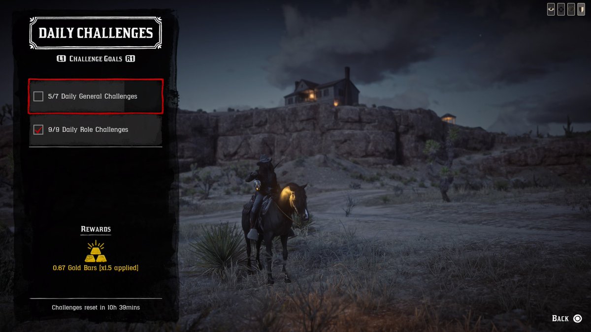 Daily Challenges 230301
Monthly bonus on daily challenge? let's f*ckin go!
Random fact: you can simply eat herbs outta the ground & it would count as picking it for the challenge.
#DreadsOffaCowboy
#SaveRDO
#SaveRedDeadOnline
#KeepRedDeadAlive
#RedDeadRedemption2