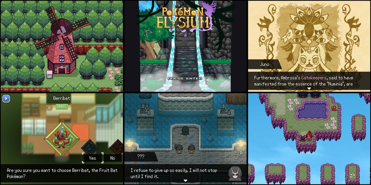 PokemonLycoris's tweet image. Pokemon Elysium is now recruiting! We're looking for any interested developers, tile artists, pixel artists, and programmers experienced with Ruby! Feel free to DM us, reply, or join our Discord if you're interested! discord.gg/mPzxk6d8cS #pokemonfangame #pokemonessentials