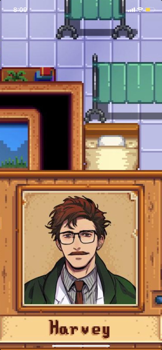 Josh asked if he should have a mustache in his headshot, and the thing is... I'm currently playing Stardew Valley with a mod that makes Harvey hot, so I have no ability to discern if the mustache is actually working for him or if it's just gamer girl brain rot.