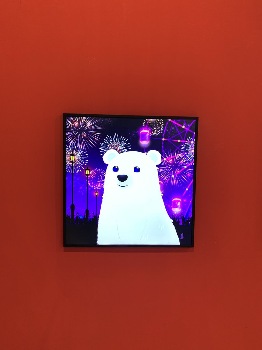 💋#마스터폴라베어 in 홍대 #코코넛박스💋

함께 #도씨팀 전시 참여중이신 <a href="/yayoseoul/">YAYO 🎨</a> 작가님께서
첫날 작품들 디스플레이 사진을 공유해주셨어요~😍❤️🫶 
너무 감사해요~~! 

+) 3/7 #DDP #NFT 페스티벌 보러
일찍 서울 가려고 하는데, 
만날 수 있는 분들은 꼭 뵙고 인사하면 좋겠어요~♥
두근두근!