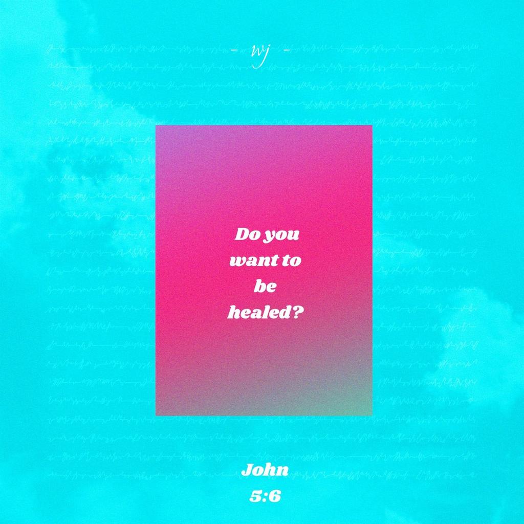 Windjohansen's tweet photo. Do you want to be healed?
John 5:6
#bibleverse #VerseOfTheDay https://t.co/fUOm4kbRvo