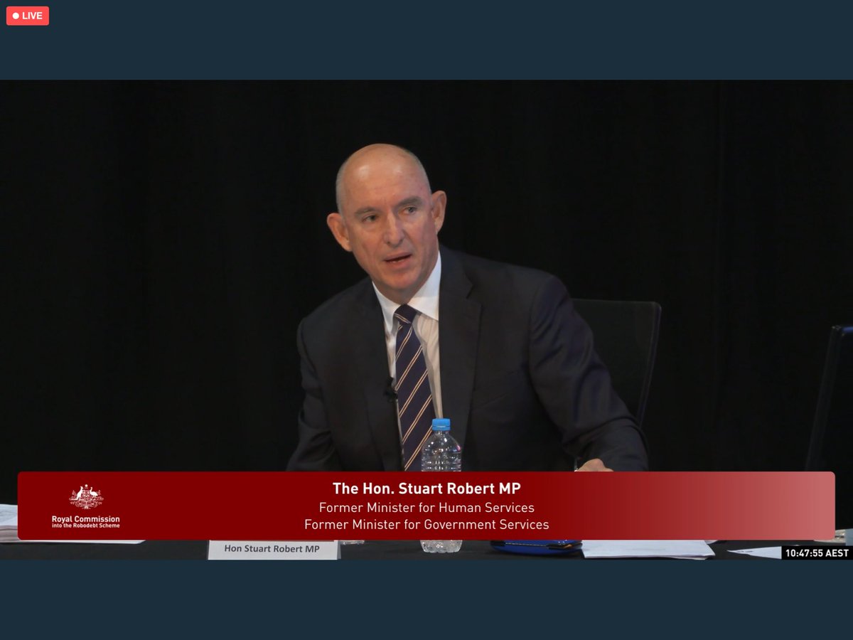 LNPTHIEVES's tweet image. Stuart Roberts says he knew what the government had done and he could do nothing to stop it. “It was a hell of a position to be in”
#Robotdebt #auspol