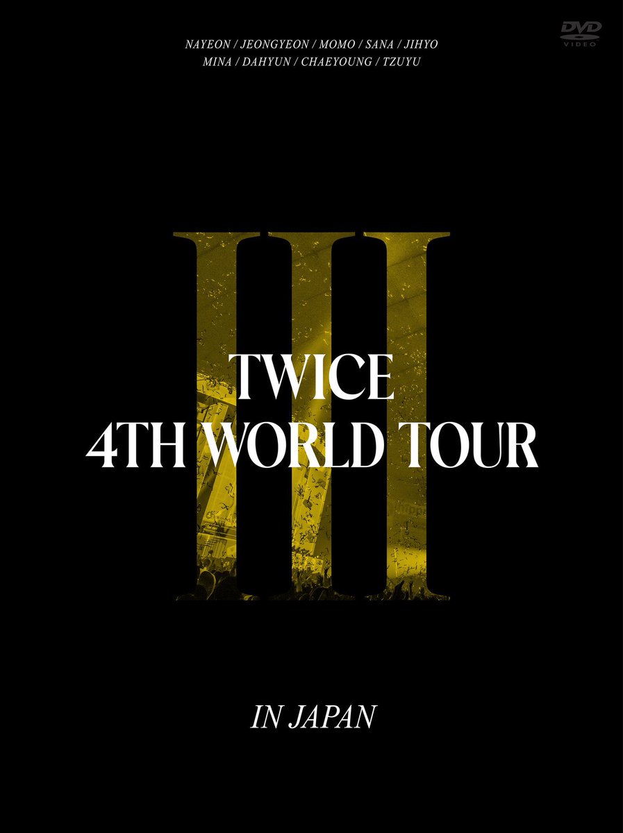 TWICE 4TH World Tour ‘III’ in Japan DVD sold 31,504 on Oricon during its first week of release.

#TWICE  #트와이스  @JYPETWICE