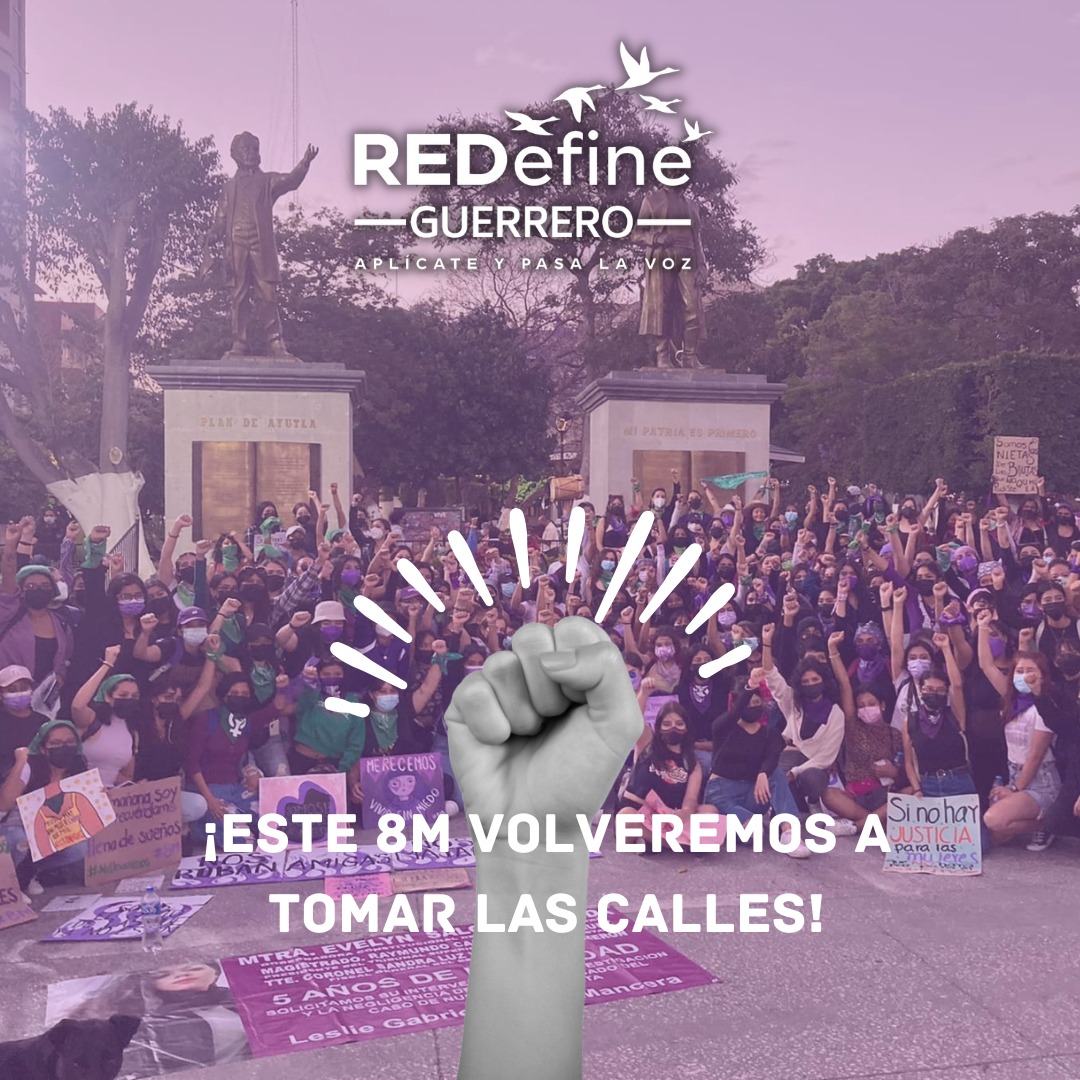 Nos vemos pronto 💜📣

#8M #Guerrero