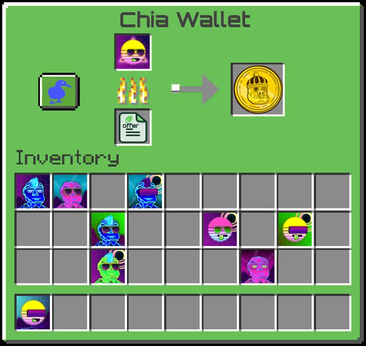 ChifiDegens's tweet photo. I figured that @chia_project needed another #Chia #NFT wallet, so i made my own.
Now i can Degen into $Degen the voxel way.
1 #POSAT = 1 $DEGEN https://t.co/rABC1snaR1