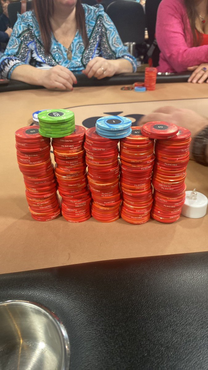 Mhull4689's tweet photo. Not to bad of a day yesterday playing some daytime poker. Redemption after busting out of the 300.00 freeze out @LodgePokerClub https://t.co/tFDLzbSj8W
