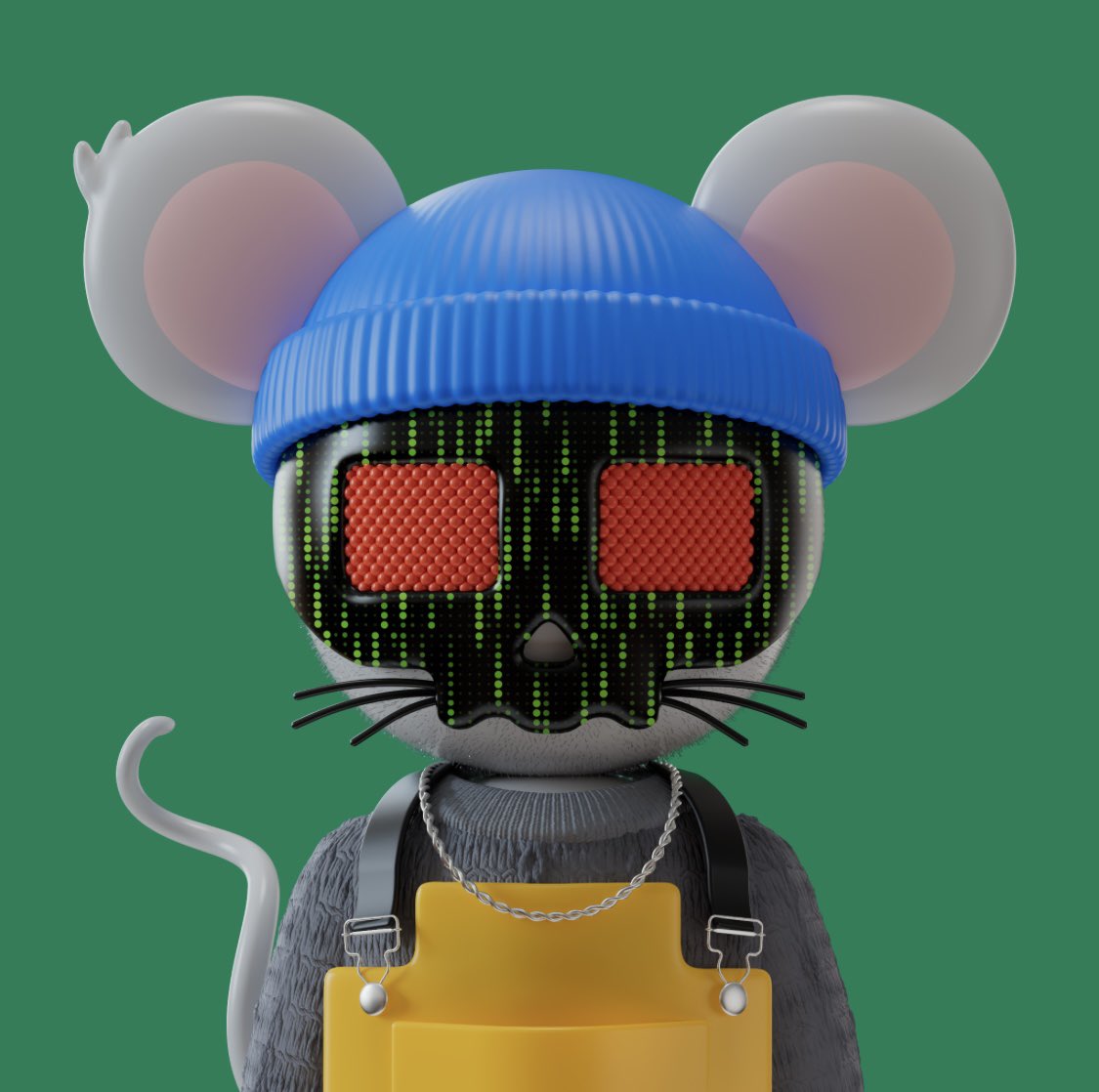 @WordRae @NeoFlame_NFT @THEMICE_ @endorfinaholic @Blockchainwork5 @bryndavis @JKCryptoXYZ @TFGmykL @Foreijn @itstylersays @CROver9000 @LanalWachowski Picked this Mice up off the floor, I love the matrix masks!