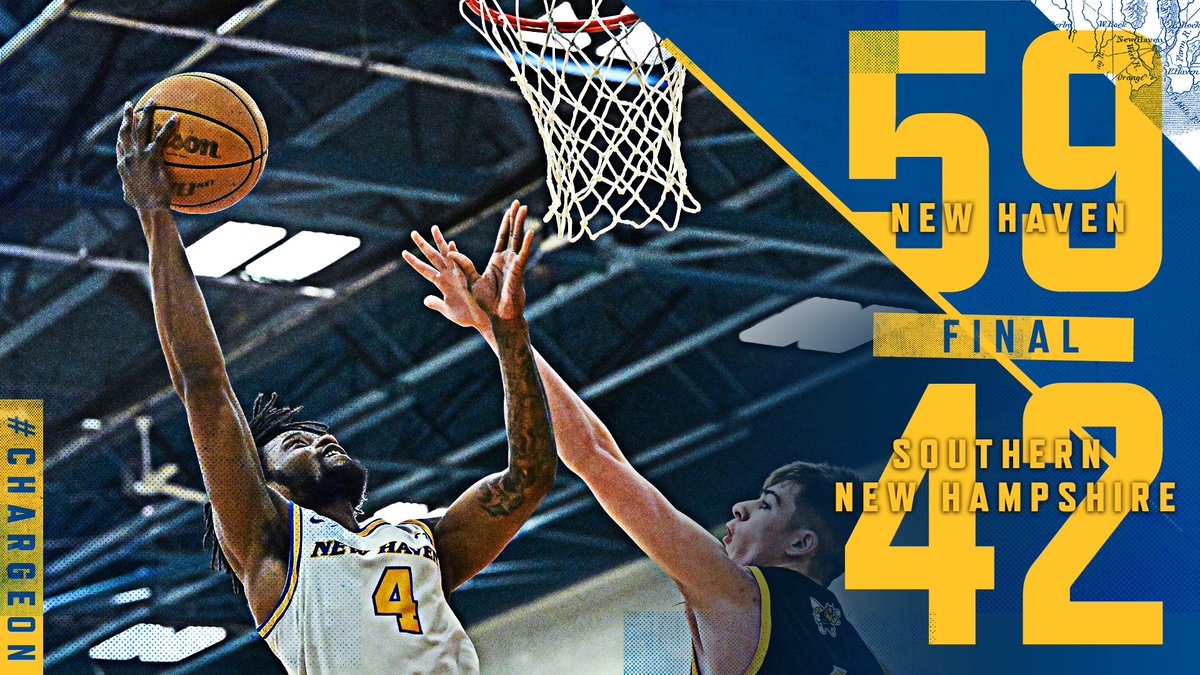 Yes sir!!! We are playing for a 🏆! After a 59-42 road win at Southern New Hampshire we will play for the NE10 title for the third time in the last 5 season on Saturday against Saint Anselm #ChargeOn