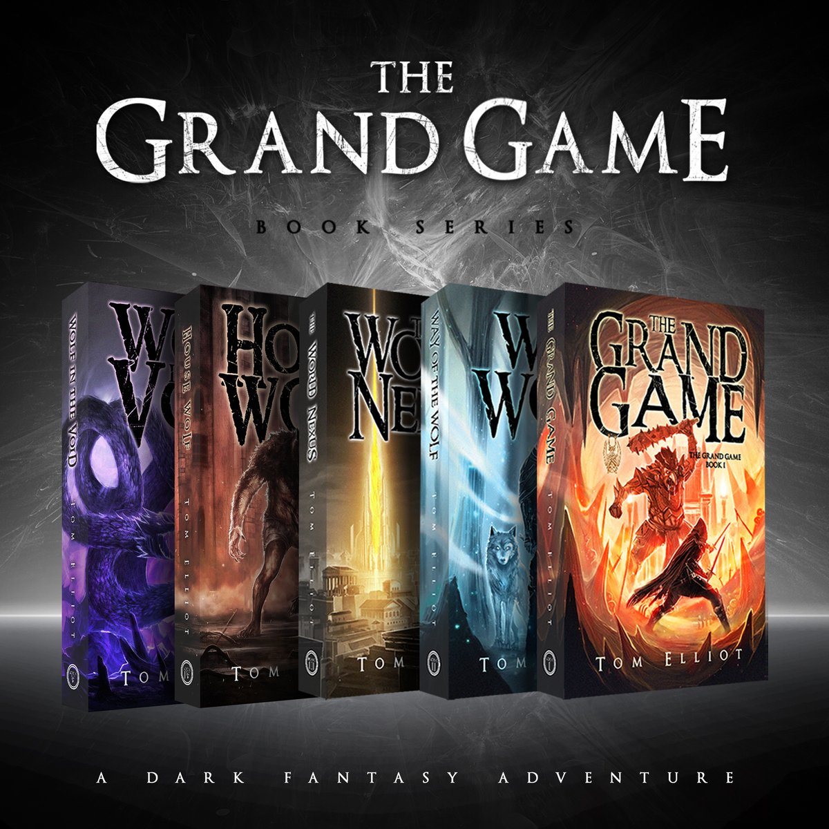 Tom_May_Elliot's tweet photo. House Wolf, Book 4 of the Grand Game makes the amazon top 50! (#34 in rank atm). #litrpg #sff https://t.co/X80HosoahB