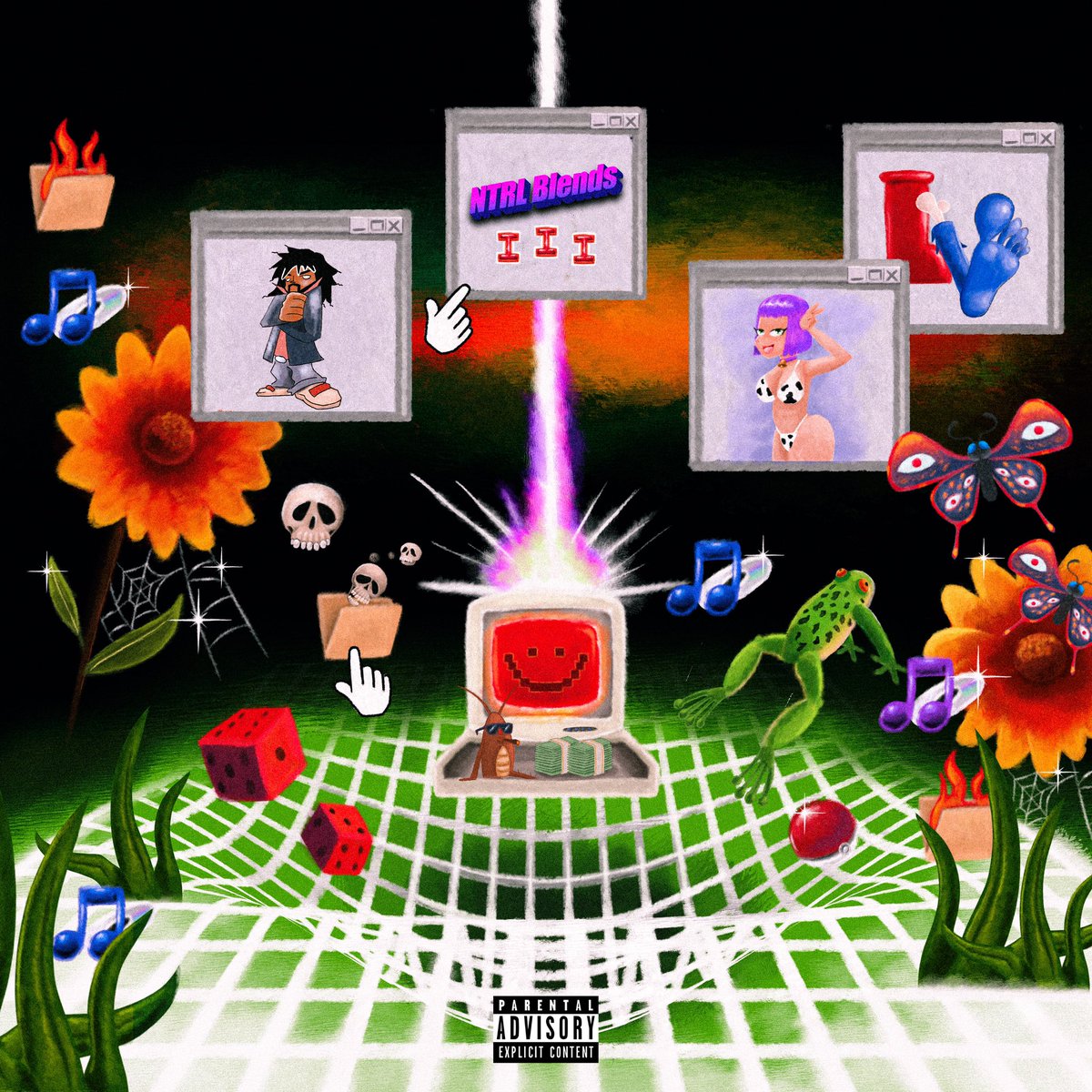 commissions unlocked 🔓🗝️✅🔥🐸✨🌿#herecomestheart #albumcover #coverart