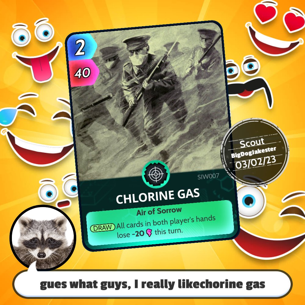 cuecards.page.link/Zk8q #cuecards #cardgame #chlorinegas