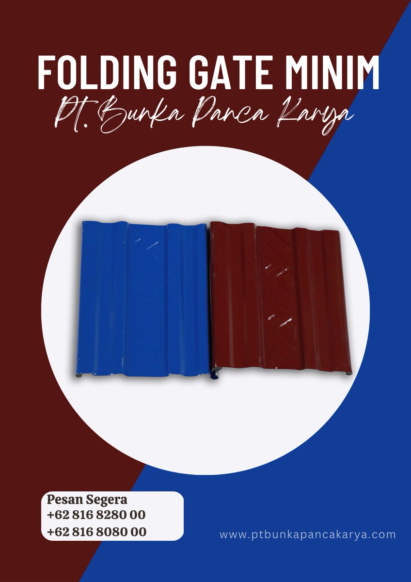PT. Bunka Panca Karya on Twitter "Ini adalah bahan untuk folding gate