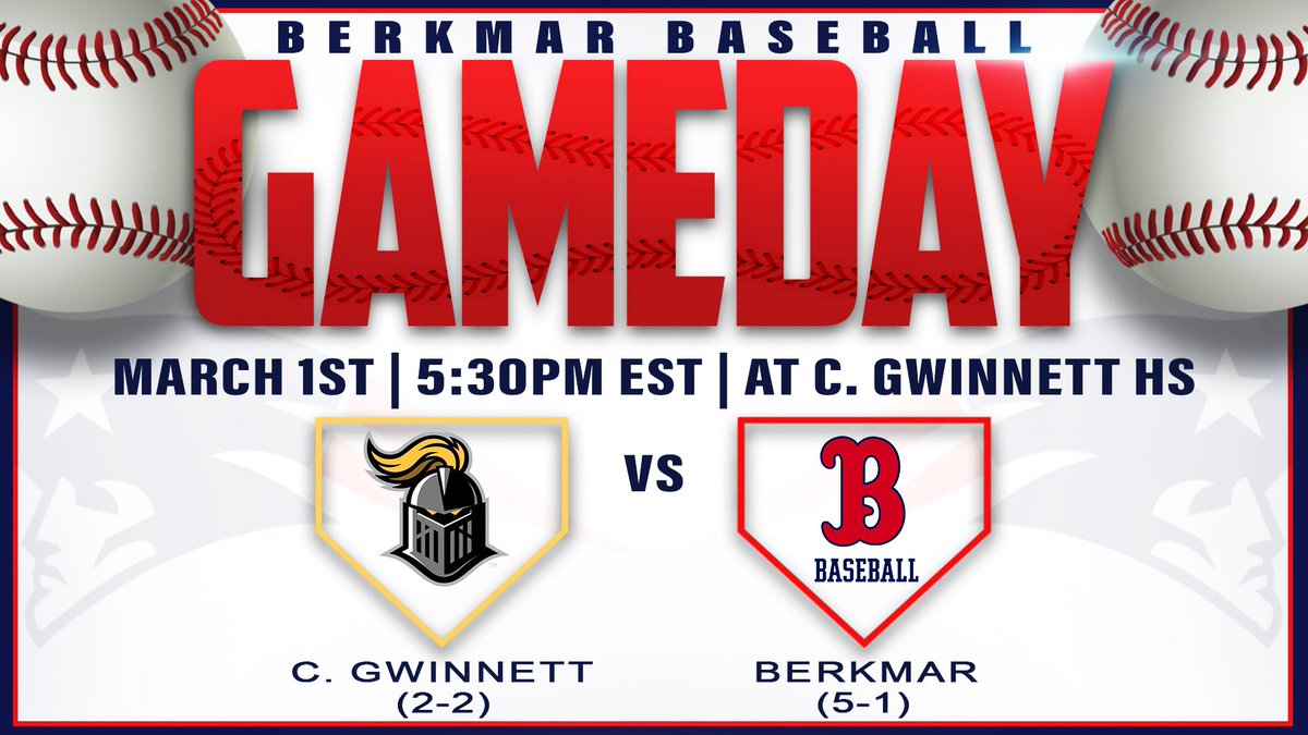 BaseballBerkmar's tweet photo. DROPPED ANOTHER ONE! ERRORS WILL BE THE DEATH OF US! BOX SCORE WILL BE POSTED TOMORROW.
.
#AcademicExcellence #CommitToTheB #BelieveInTheB #BerkmarBaseball #PatriotsBaseball #GeorgiaBaseball #GwinnettBaseball #LilburnBaseball #HighSchoolBaseball #StudentAthletes #RememberTheName https://t.co/s7SHHELHTP