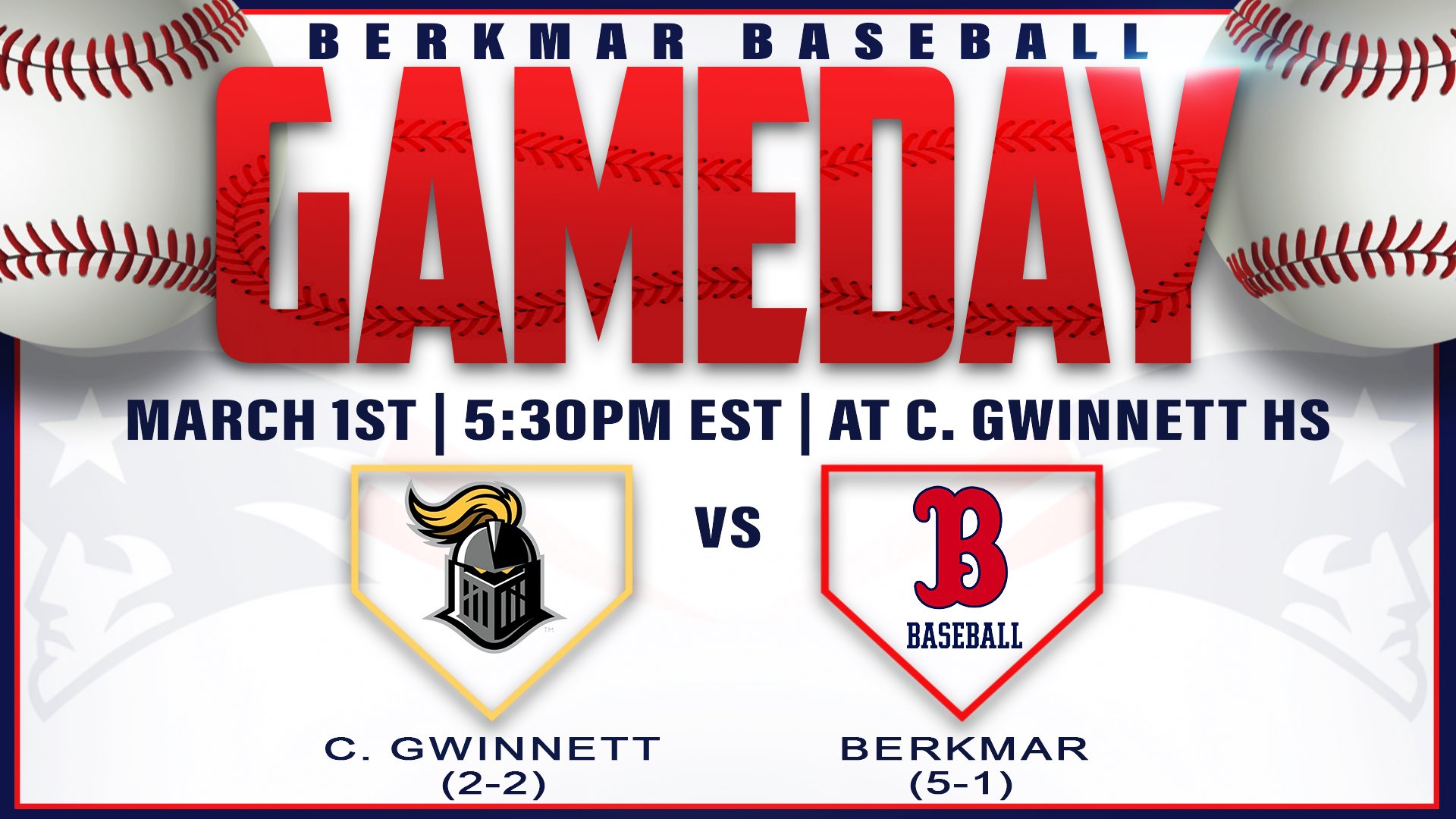 Berkmar Baseball (BaseballBerkmar) / Twitter