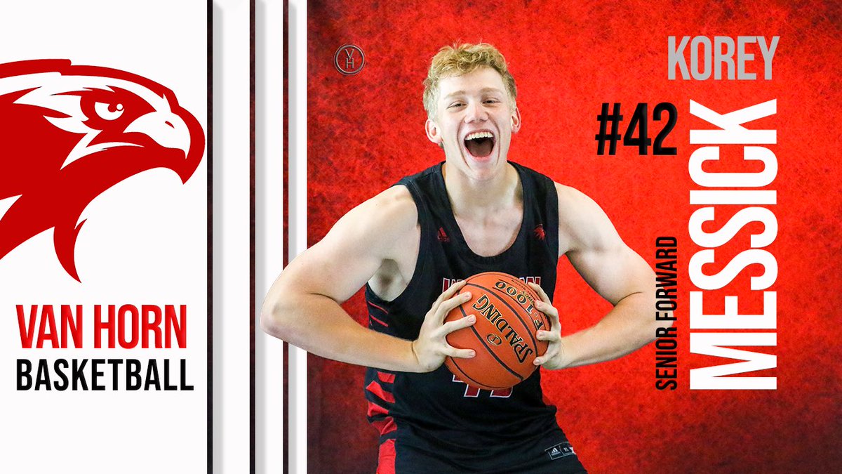 The Falcs win their District Quarterfinal 61-60 at Platte County. Korey Messick anchors the paint with 16 pts, 14 rebs. 

The Falcs will play again at Platte County on Friday, 5:00 against Pembroke Hill. 

🔴⚙️🏀⚙️🔴
<a href="/Vanhorn_falcons/">Van Horn High School</a> <a href="/vanhornhoops/">VanHornHoops</a> @ZinkeEJC