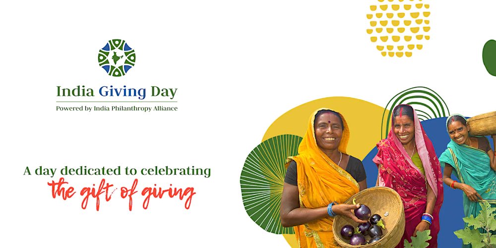 Today is the first #IndiaGivingDay where 20+ non-profits are coming together to galvanize philanthropy towards real change across India. 

We're excited to see friends of USIBC collaborate to make a positive impact for India's 1.4 billion people 🇮🇳🇺🇸