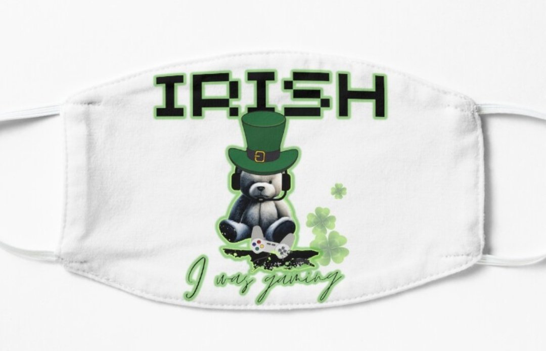 TiaPrislan's tweet photo. Special edition❣️🍀
Shop in the bio⬆️
#stpatricksday #stpaddysday #stpatricksdaymask #luckoftheirish #redbubble #leprachaun #clover #stpatricksdaycookies #funnymask #teddybear #gamerclothing #gaming #greenlooksgoodonyou https://t.co/4Pu7J5y3An