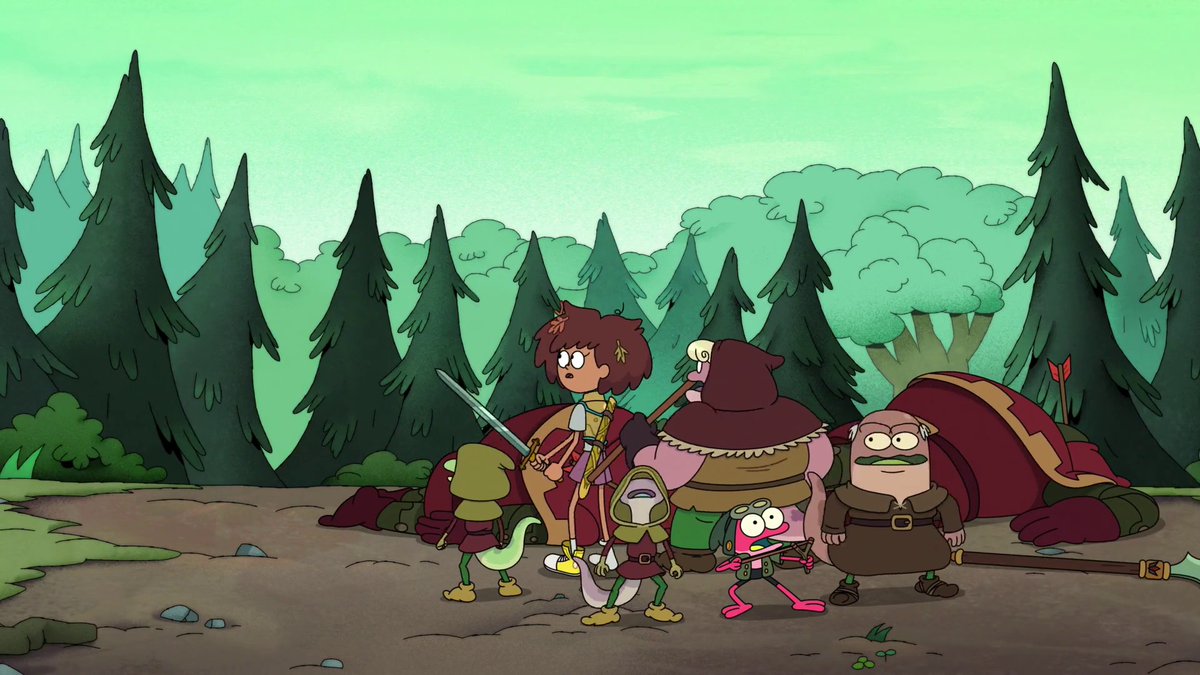 Frames of Amphibia on Twitter: "#Amphibia Newts in Tights (S3E15a