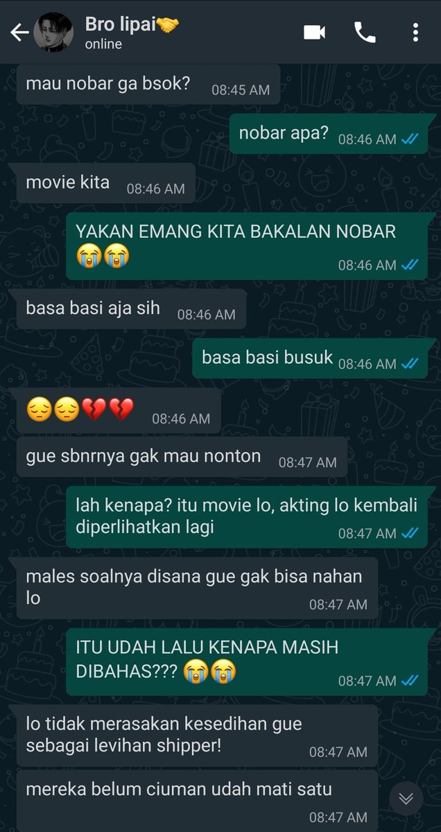kakhange's tweet photo. #levihan actor au! 

Nobar gak besok? 
d https://t.co/q32X9GeY56