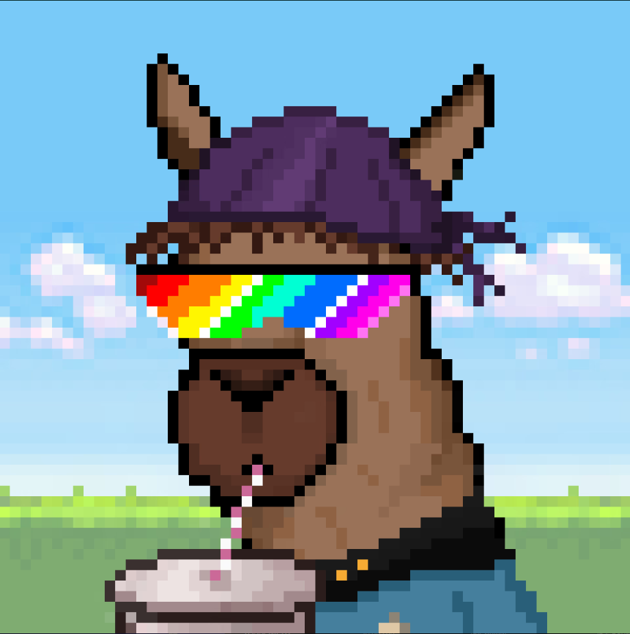 Just got my first <a href="/Llamaverse_/">Llamaverse</a> a few days ago, been slowly trading my way up so I can buy one. Where my #llama fam at? #LlamaFollowLlama