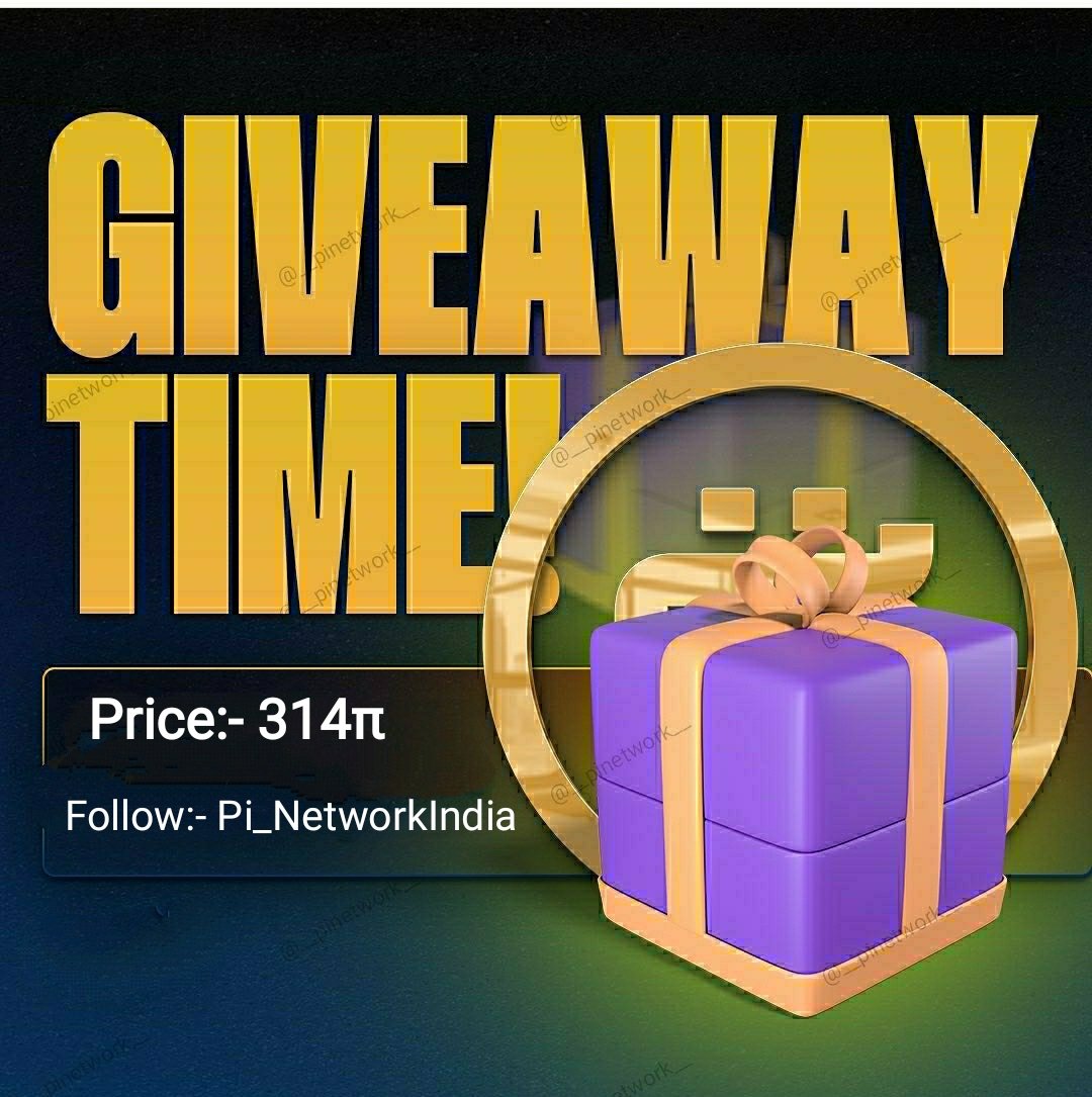 CryptoPi0neers's tweet photo. ⚡ $Pi GIVEAWAY: We've just hit 23K+ Twitter Followers! 🥳

As a way of "Thank You",❤️

☀️ If this Post will reach 3K Retweets, we will be giving away 314π to our 10 Lucky Followers (31.4π each) via Randomizer Raffle‼️🐦

♻️ RETWEET this post &amp; FOLLOW @Pi_NetworkIndia to qualify! https://t.co/OTatMax9Jd