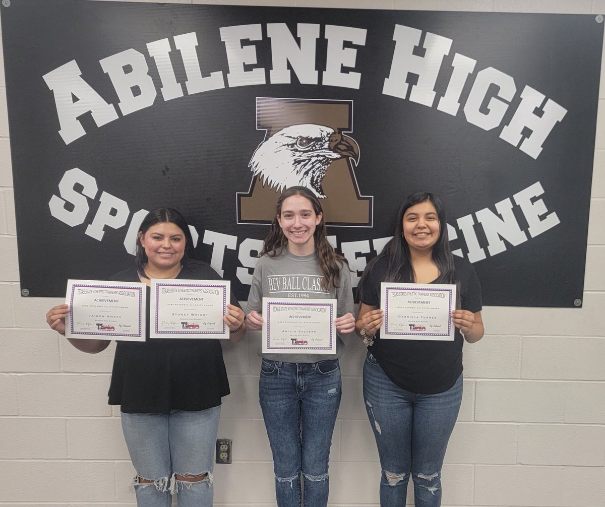 Abilene ISD Sports Medicine tweet media