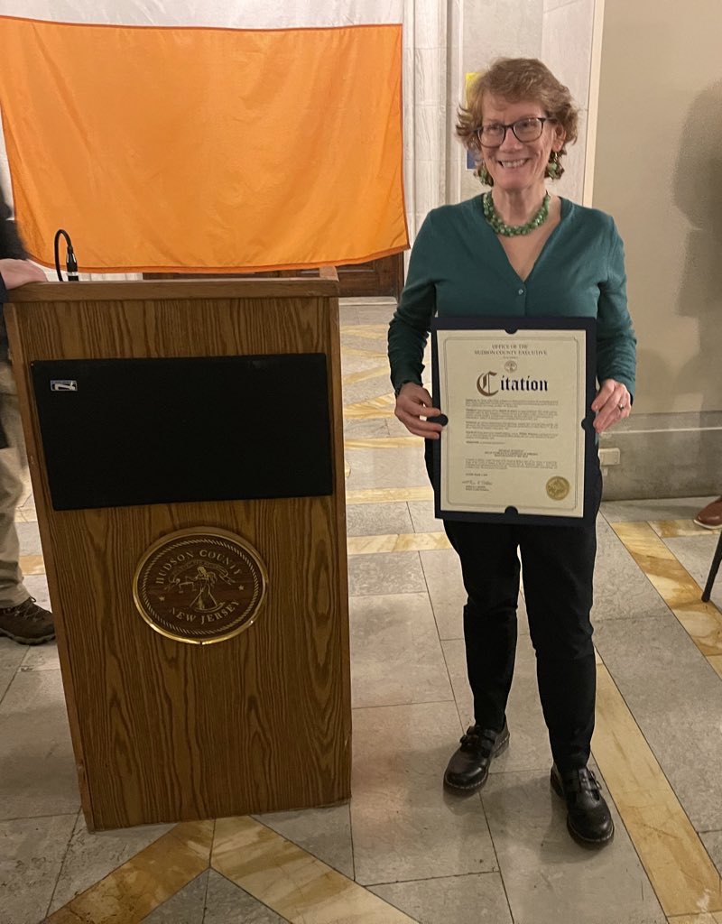 HobokenNJEA's tweet photo. Congratulations to Mrs. Michelle McGreivey Hudson County-Hoboken Irish American Educator of the Year.  #HEAProud https://t.co/x1ndrEylKF