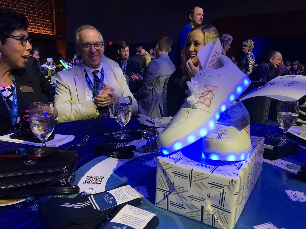 BSAbydesign's tweet image. Such inspiring stories tonight at #WakeTechIGNITE