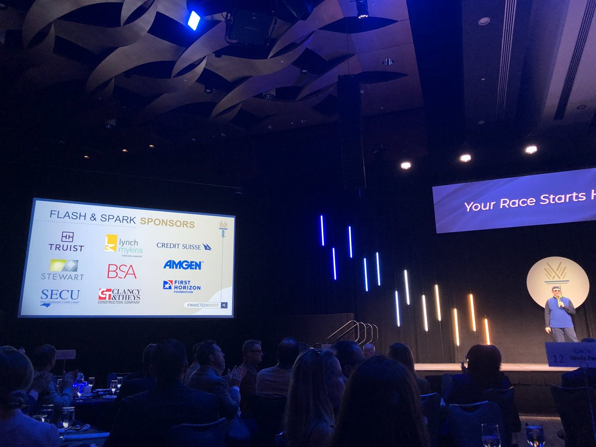 BSAbydesign's tweet image. Such inspiring stories tonight at #WakeTechIGNITE