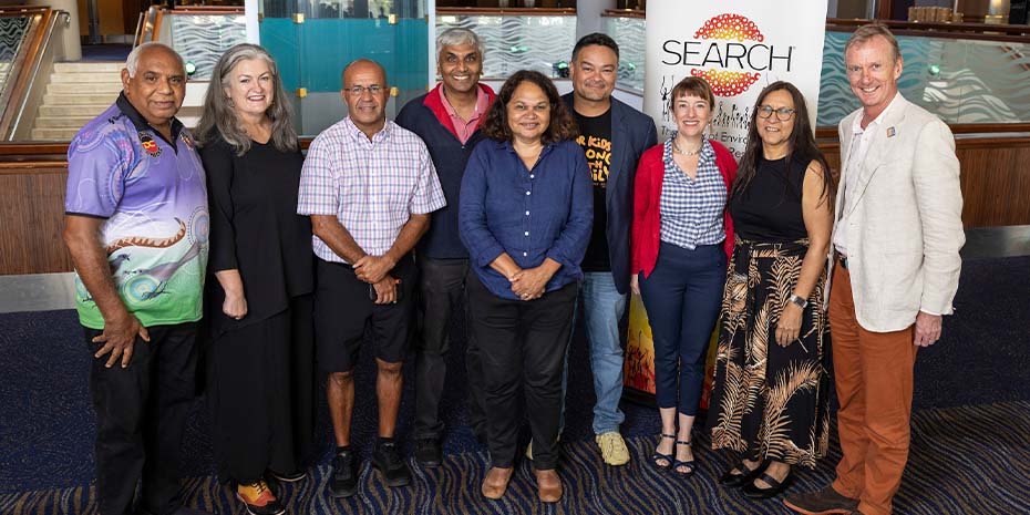 Aboriginal communities, leaders &amp;health researchers came together last week at a special event on Bidjigal Country to celebrate SEARCH, Australia’s largest ongoing study of the health and wellbeing of Aboriginal children and their families in urban areas: saxinstitute.org.au/news/celebrati…